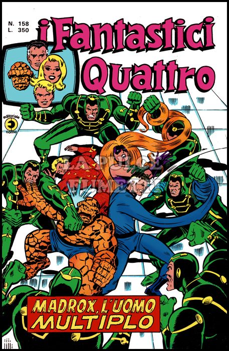 FANTASTICI QUATTRO #   158: MADROX L'UOMO MULTIPLO